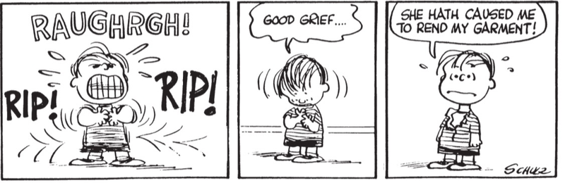 Illustration for article titled “You stupid darkness!” and 29 other Peanuts quotes for everyday use